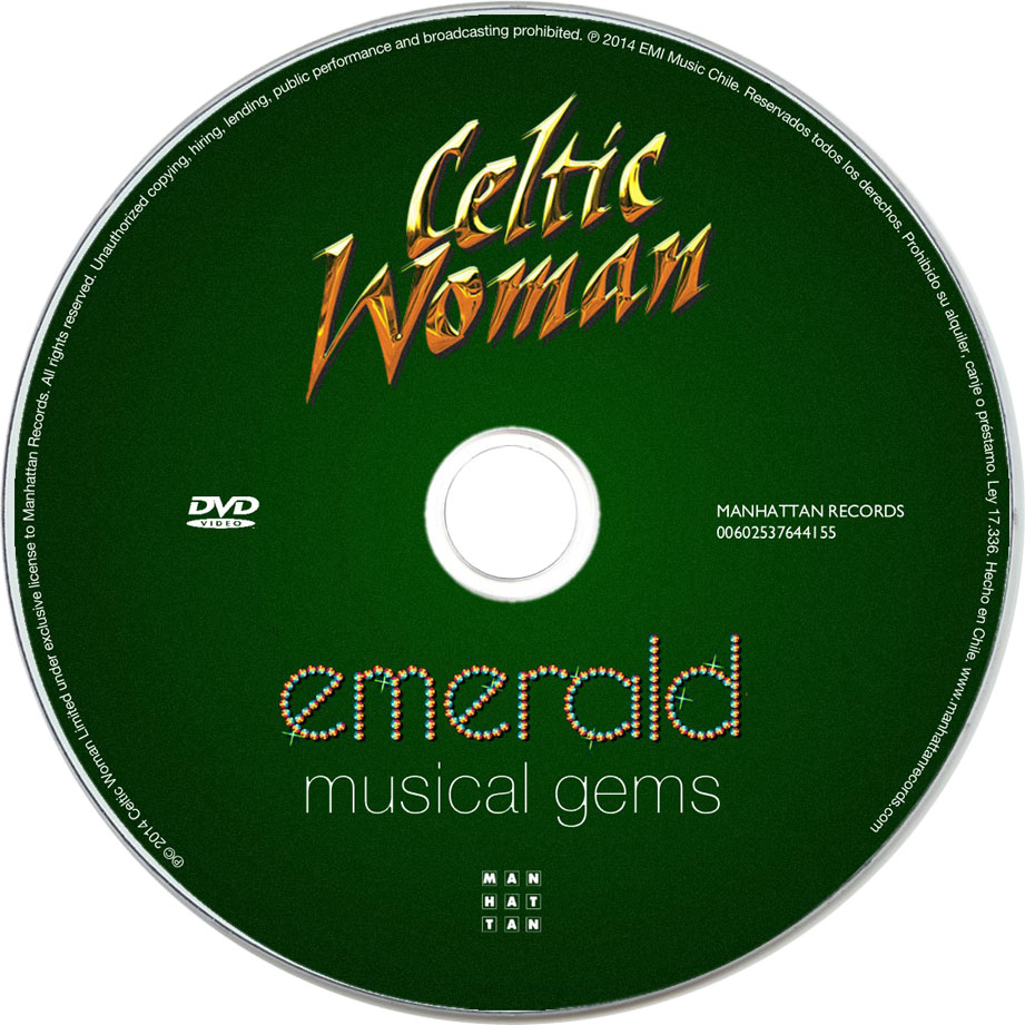 Cartula Dvd de Celtic Woman - Emerald - Musical Gems: Live In Concert (Dvd)