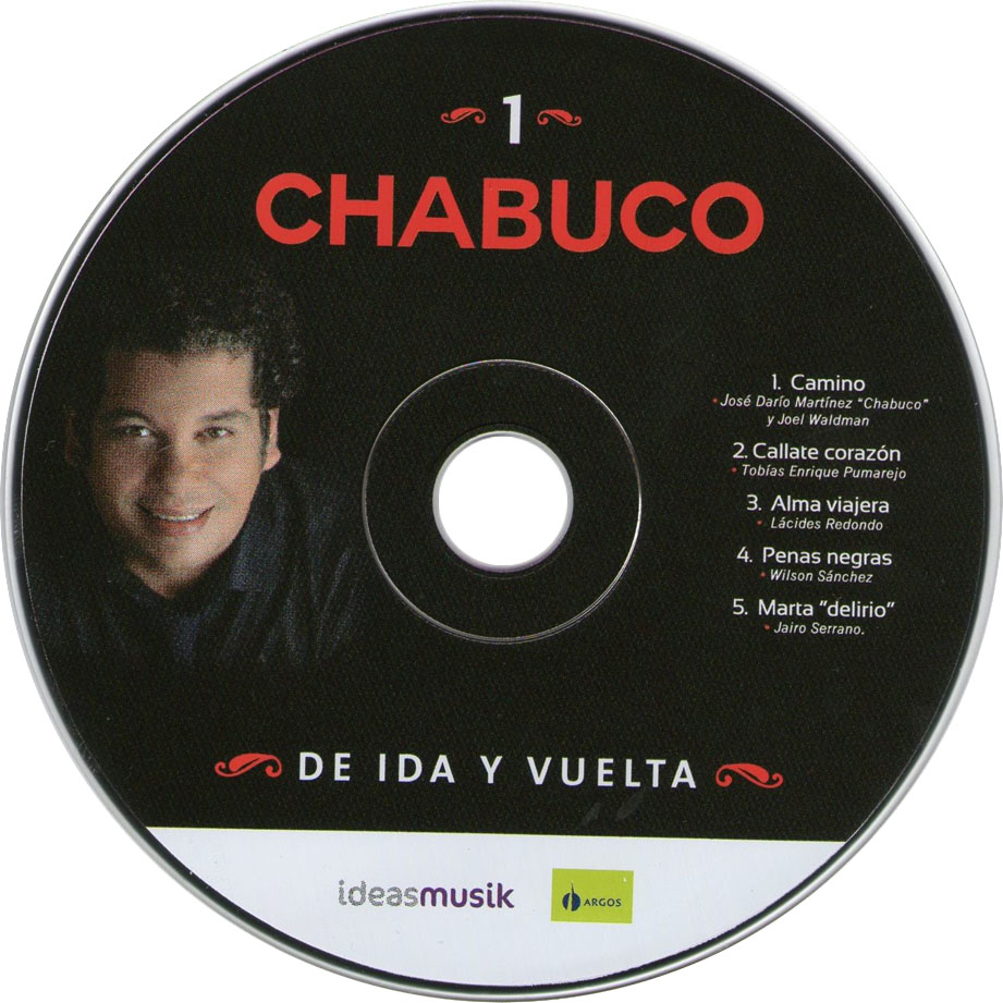 Cartula Cd1 de Chabuco - De Ida Y Vuelta