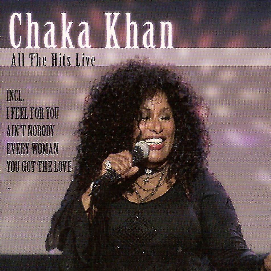 Cartula Frontal de Chaka Khan - All The Hits Live