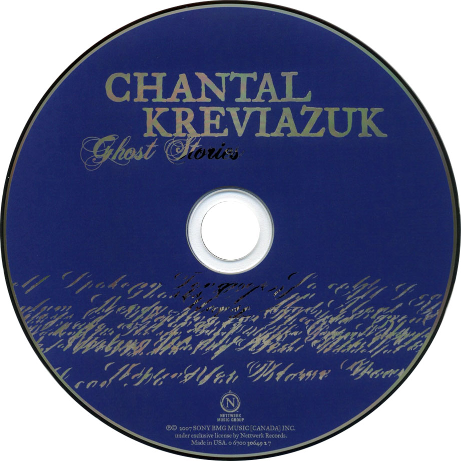 Cartula Cd de Chantal Kreviazuk - Ghost Stories