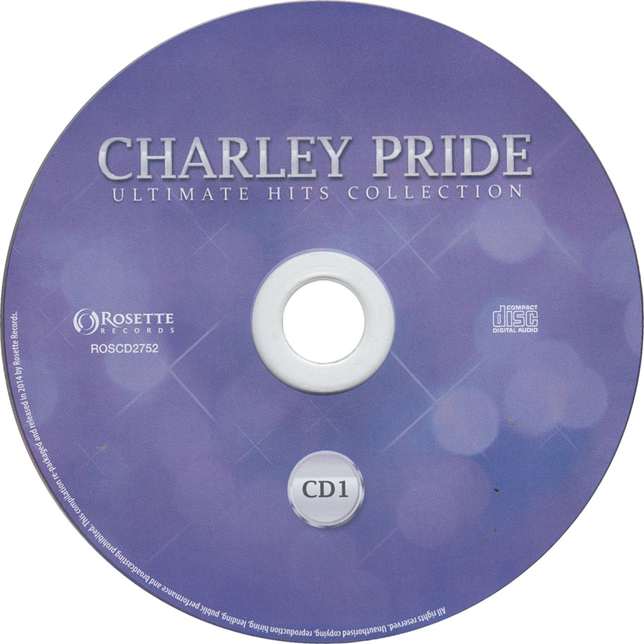Carátula Cd1 de Charley Pride - Ultimate Hits Collection