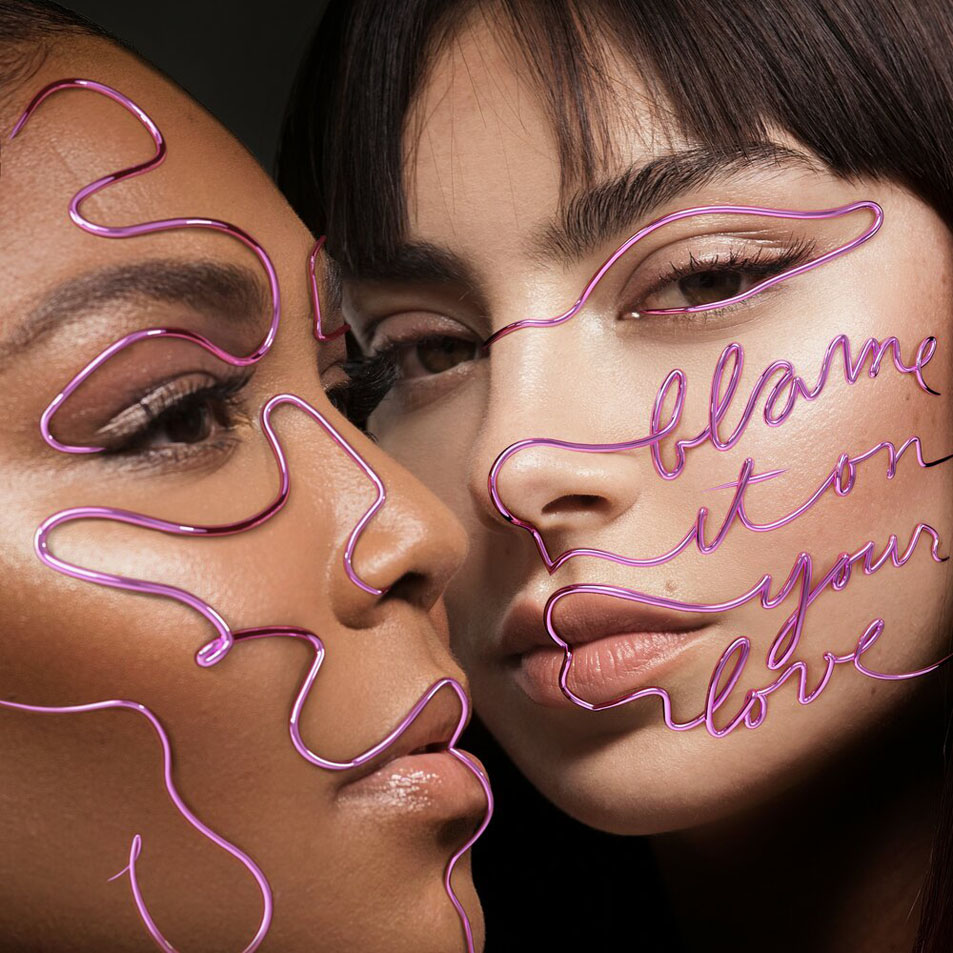 Cartula Frontal de Charli Xcx - Blame It On Your Love (Featuring Lizzo) (Kat Krazy Remix) (Cd Single)