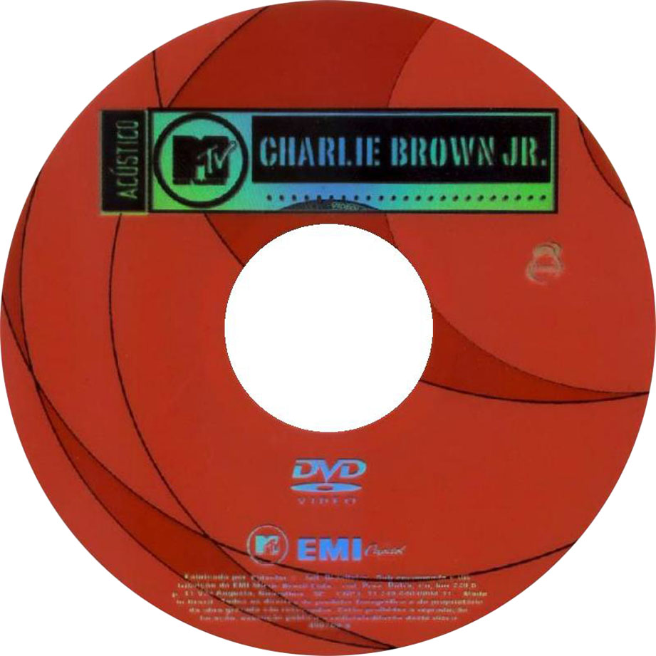 Cartula Dvd de Charlie Brown Jr. - Acustico Mtv (Dvd)