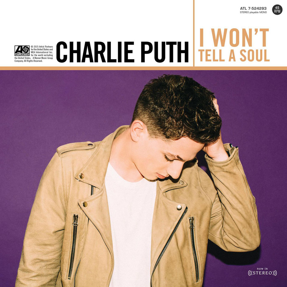 Cartula Frontal de Charlie Puth - I Won't Tell A Soul (Cd Single)