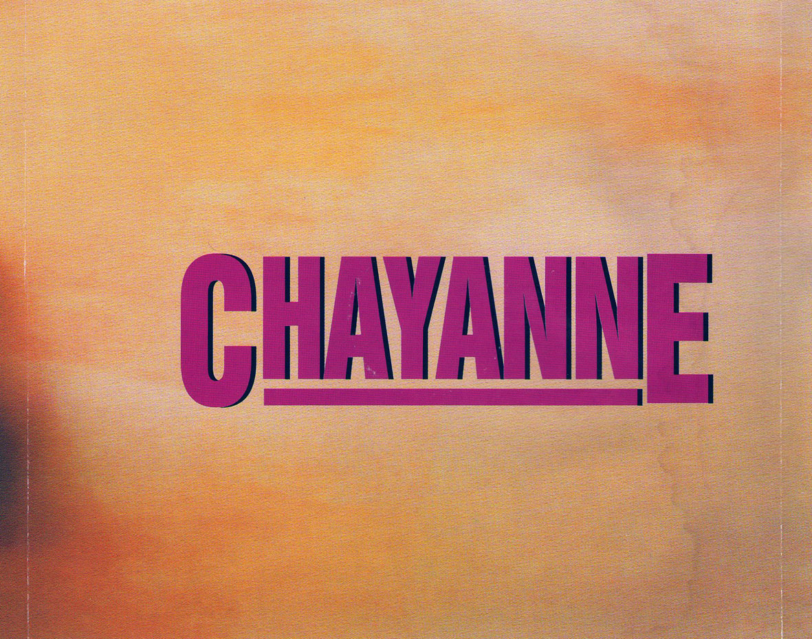 Cartula Interior Trasera de Chayanne - Chayanne (1988)