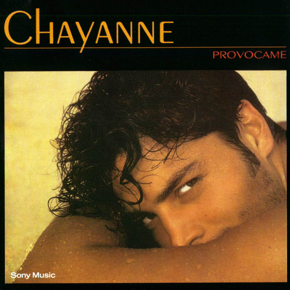Cartula Frontal de Chayanne - Provocame