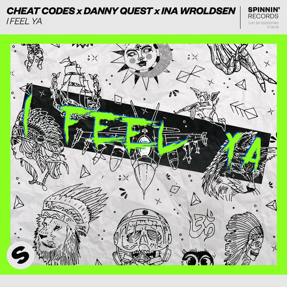 Cartula Frontal de Cheat Codes - I Feel Ya (Featuring Danny Quest & Ina Wroldsen) (Cd Single)