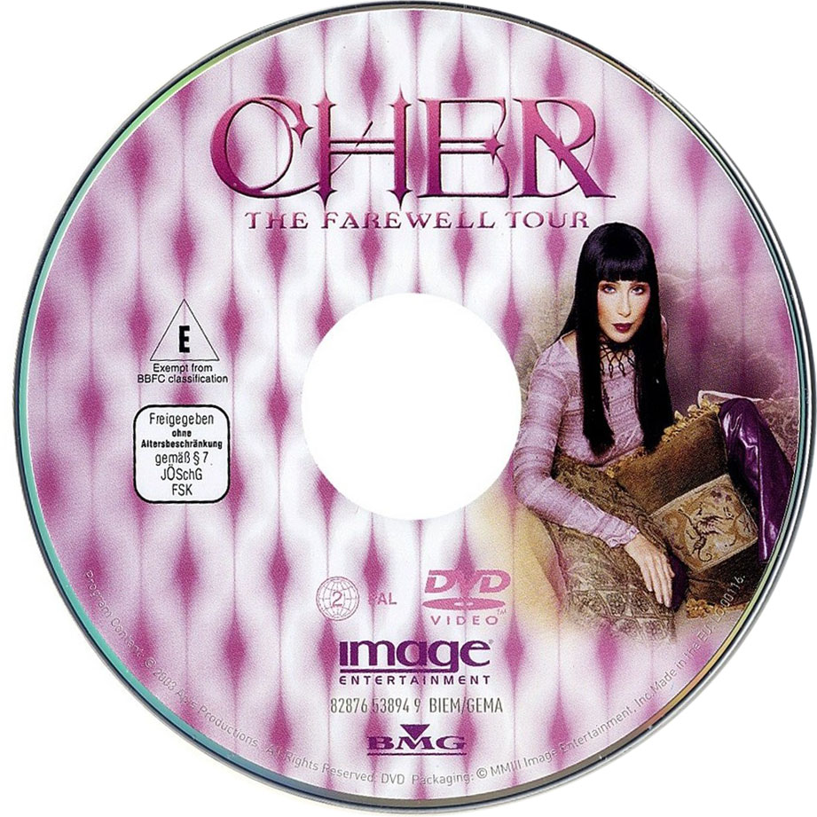 Cartula Dvd de Cher - The Farewell Tour (Dvd)