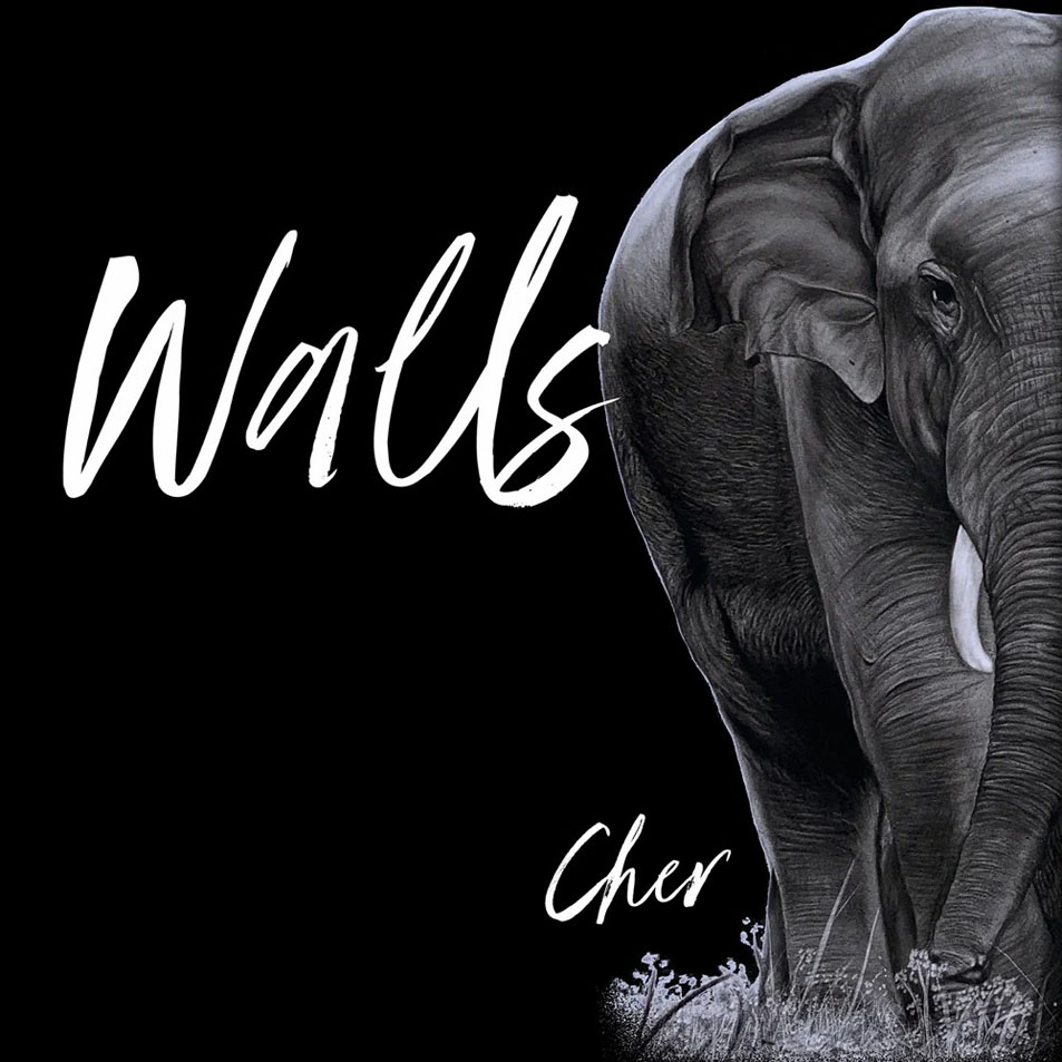 Cartula Frontal de Cher - Walls (Cd Single)