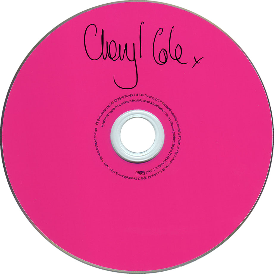 Cartula Cd de Cheryl Cole - Messy Little Raindrops
