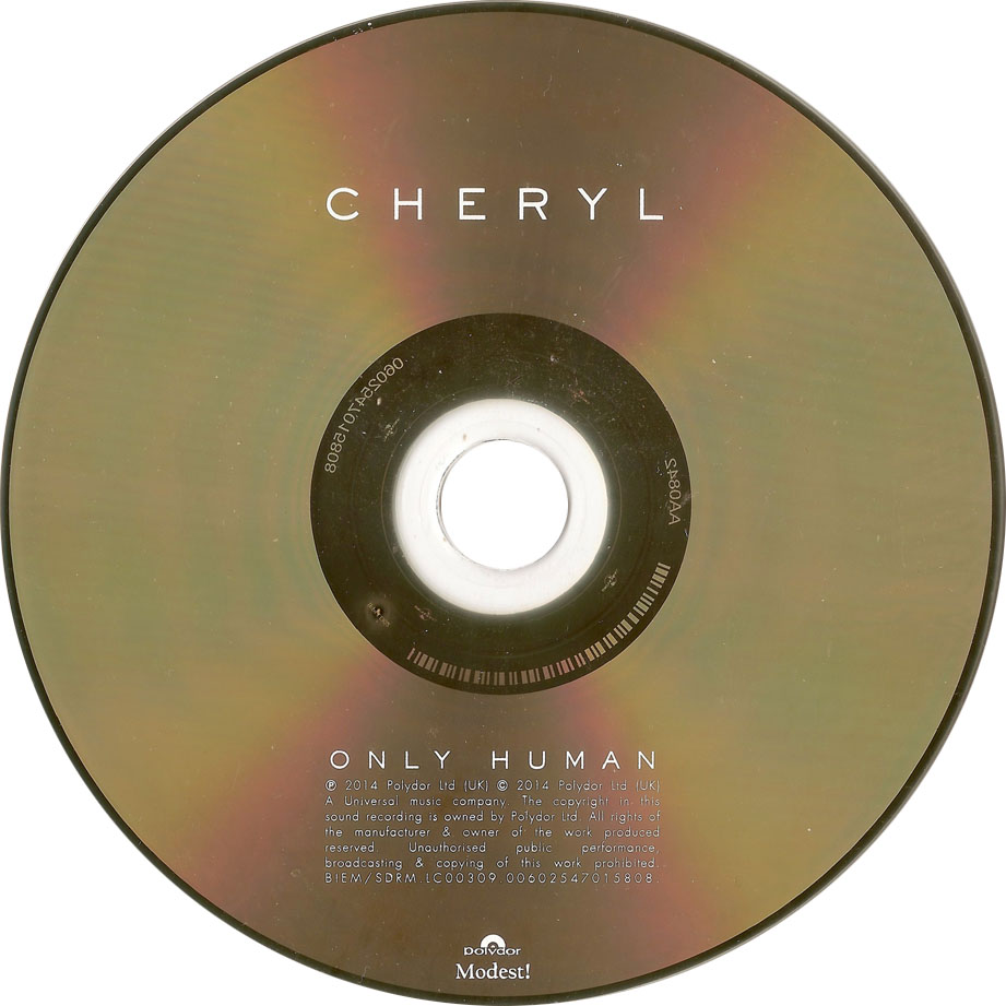 Cartula Cd de Cheryl Cole - Only Human (Deluxe Edition)