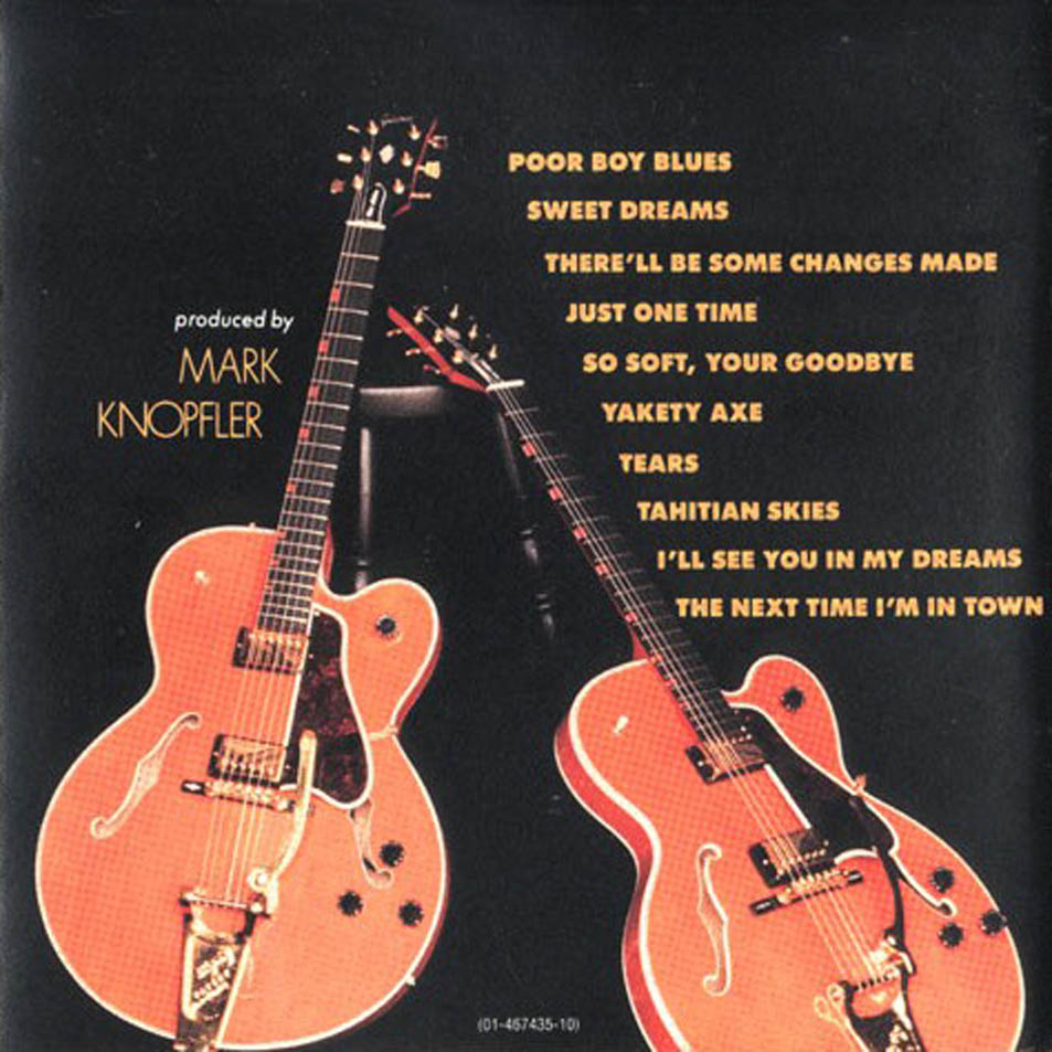 Cartula Interior Frontal de Chet Atkins And Mark Knopfler - Neck And Neck