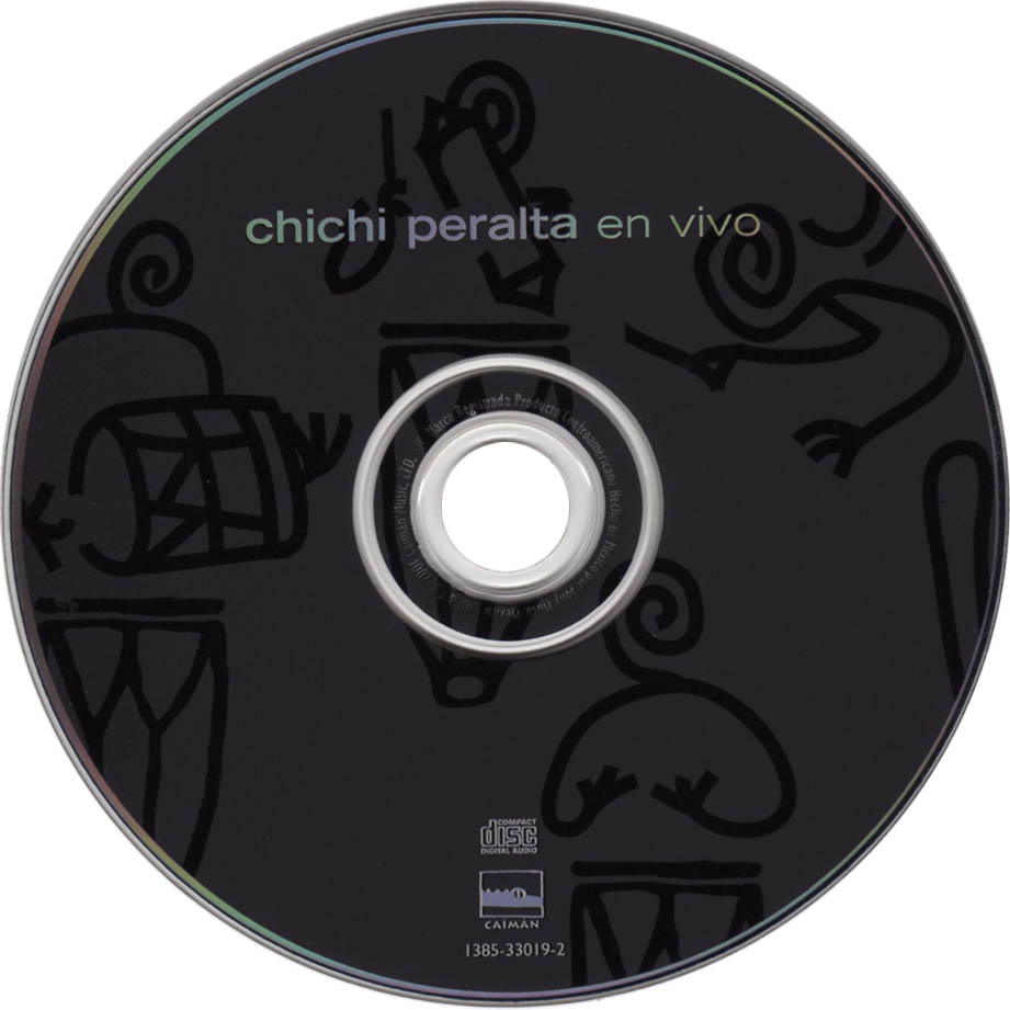 Cartula Cd de Chichi Peralta - En Vivo
