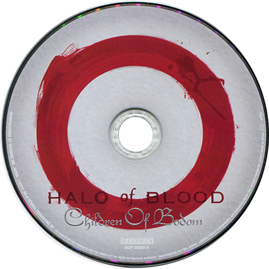 Cartula Cd de Children Of Bodom - Halo Of Blood