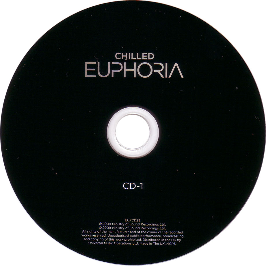 Cartula Cd1 de Chilled Euphoria