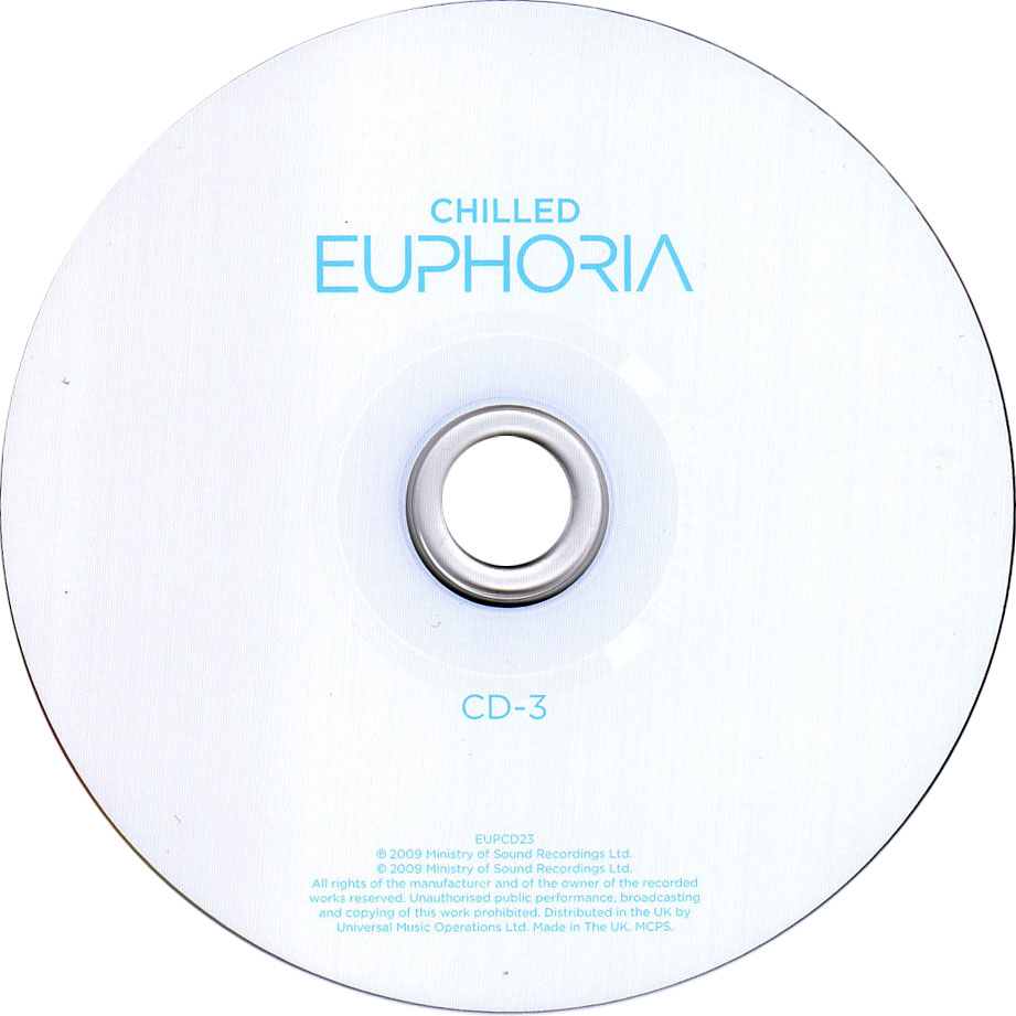 Cartula Cd3 de Chilled Euphoria