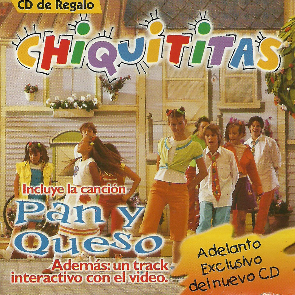 Cartula Frontal de Chiquititas - Pan Y Queso (Cd Single)