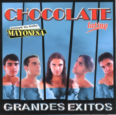 Cartula Frontal de Chocolate Latino - Grandes Exitos