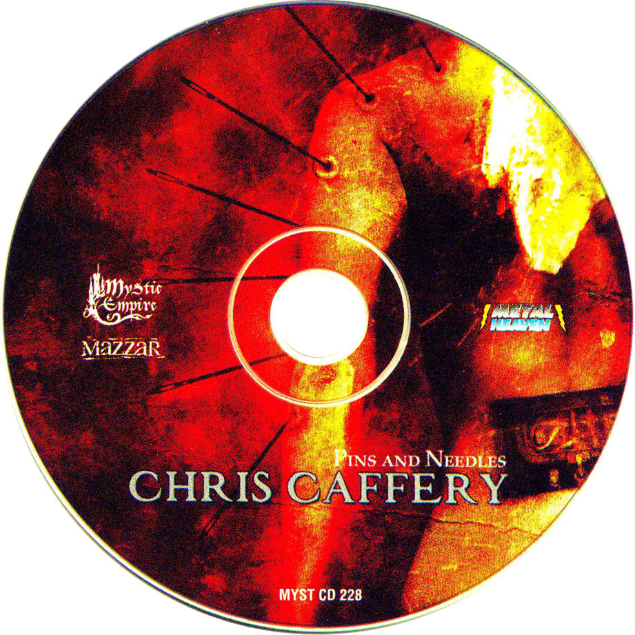 Cartula Cd de Chris Caffery - Pins And Needles