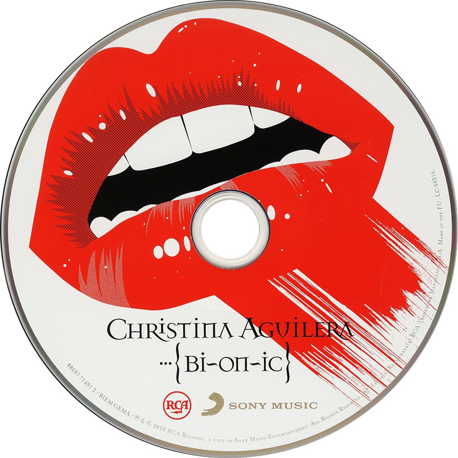 Cartula Cd de Christina Aguilera - Bionic (Deluxe Edition)