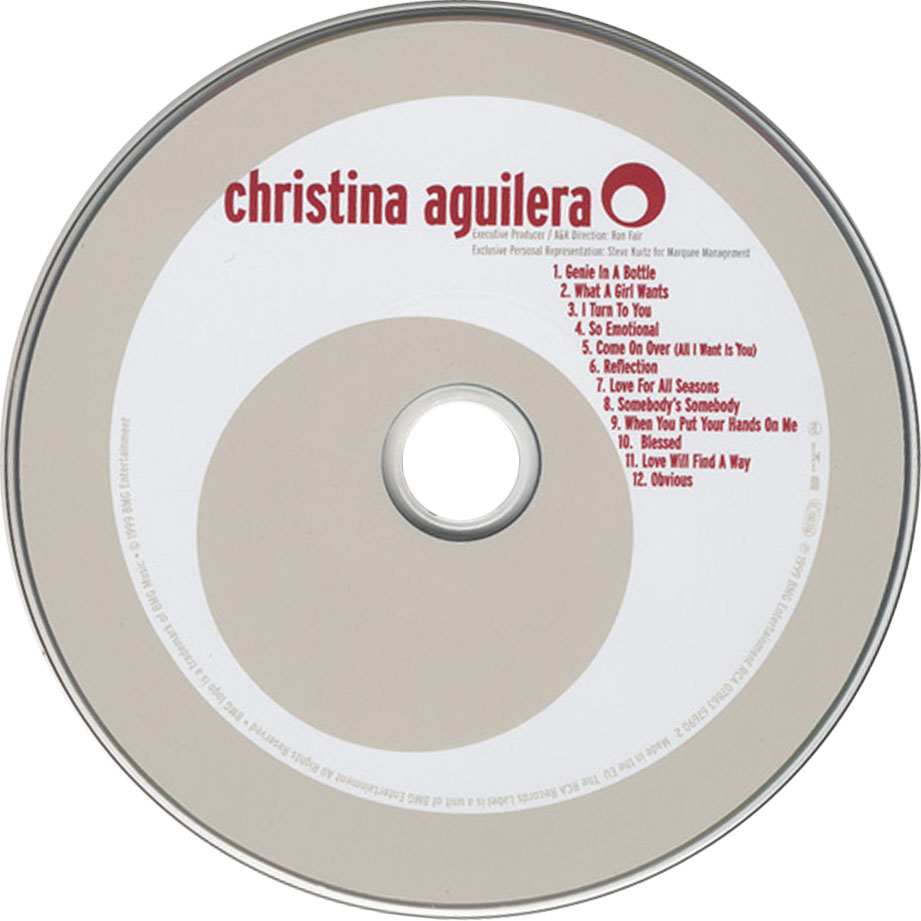 Carátula Cd1 de Christina Aguilera - Christina Aguilera (Special Edition)