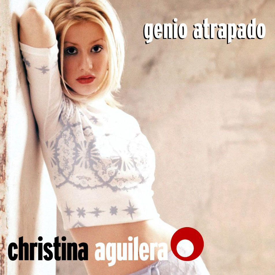 Carátula Frontal de Christina Aguilera - Genio Atrapado (Cd Single)
