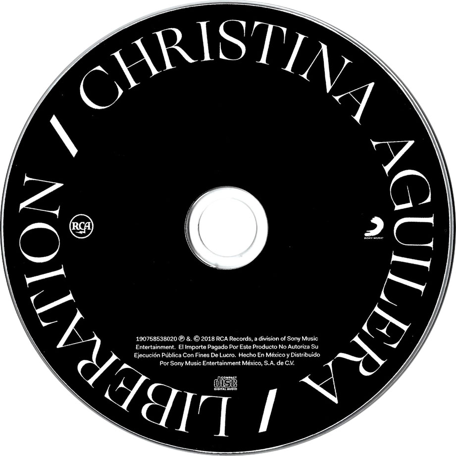 Cartula Cd de Christina Aguilera - Liberation