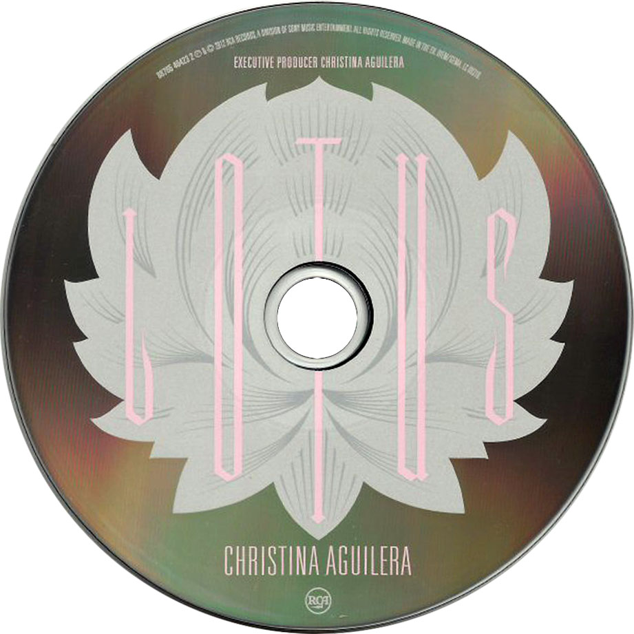 Carátula Cd de Christina Aguilera - Lotus (Deluxe Edition)