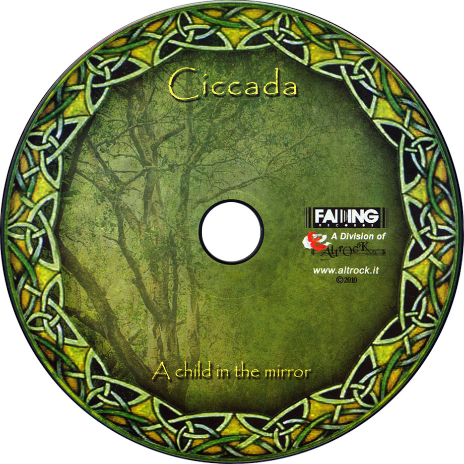 Cartula Cd de Ciccada - A Child In The Mirror