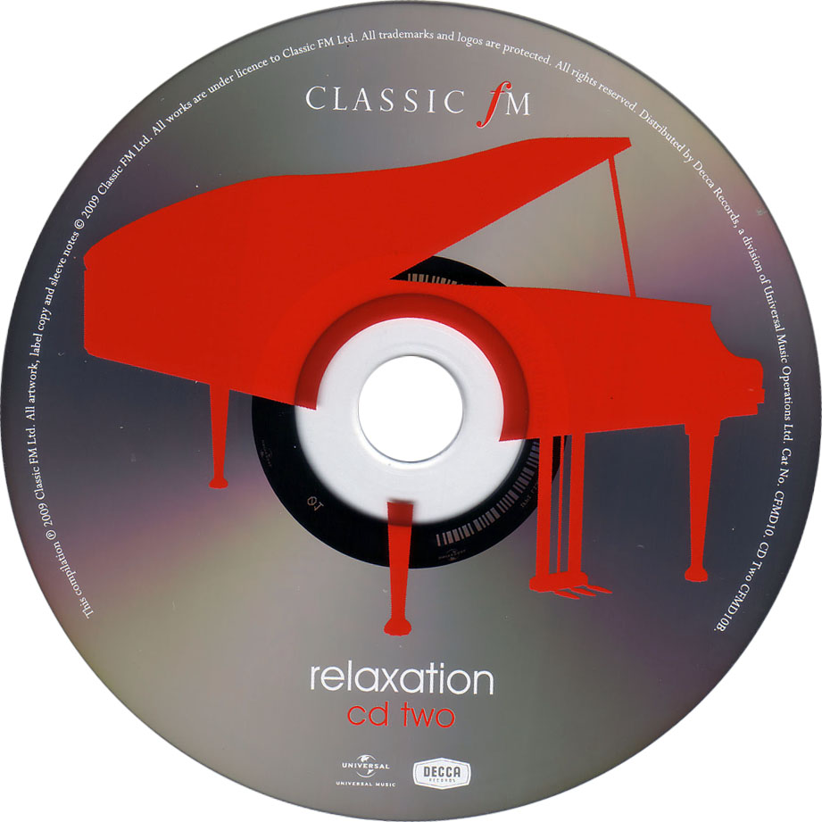 Car�tula Cd2 de Classic Fm Relaxation: The Ultimate Piano Chillout Album