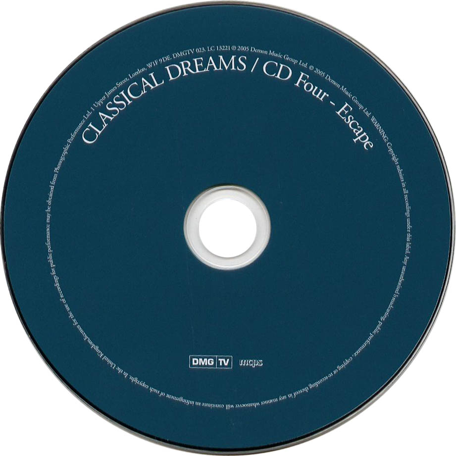 Cartula Cd4 de Classical Dreams (A Collection Of Inspirational & Relaxing Classical Music)