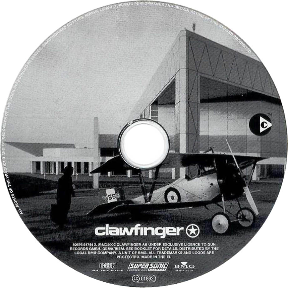 Cartula Cd de Clawfinger - Zeros & Heroes