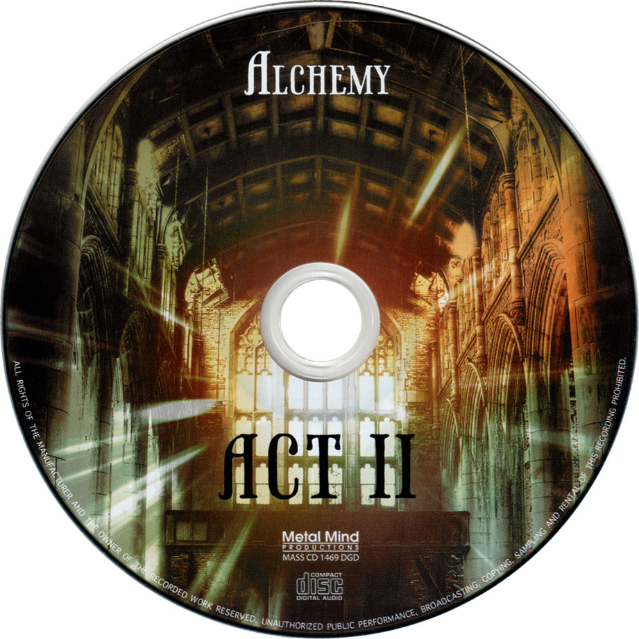 Cartula Cd2 de Clive Nolan - Alchemy