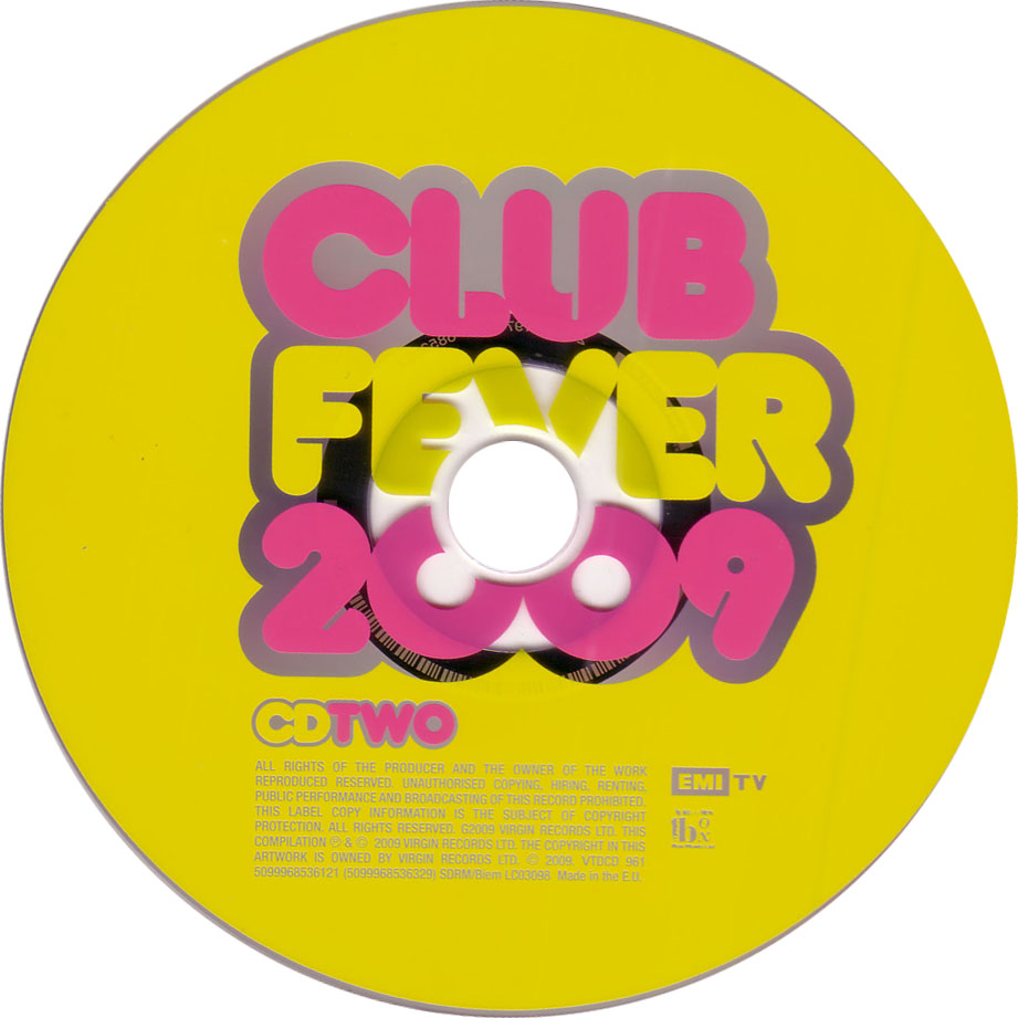 Cartula Cd1 de Club Fever 2009
