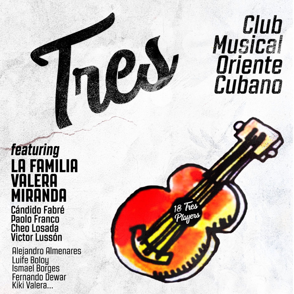 Cartula Frontal de Club Musical Oriente Cubano - Tres