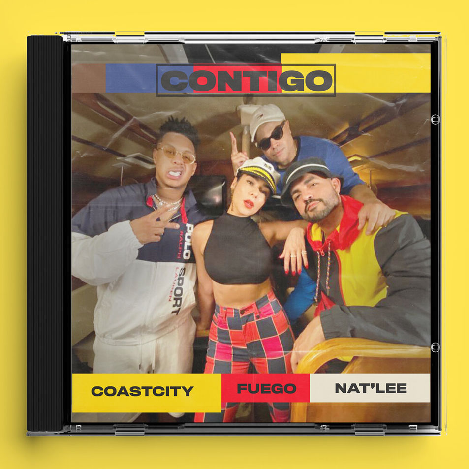 Cartula Frontal de Coastcity - Contigo (Featuring Fuego & Nat'lee) (Cd Single)