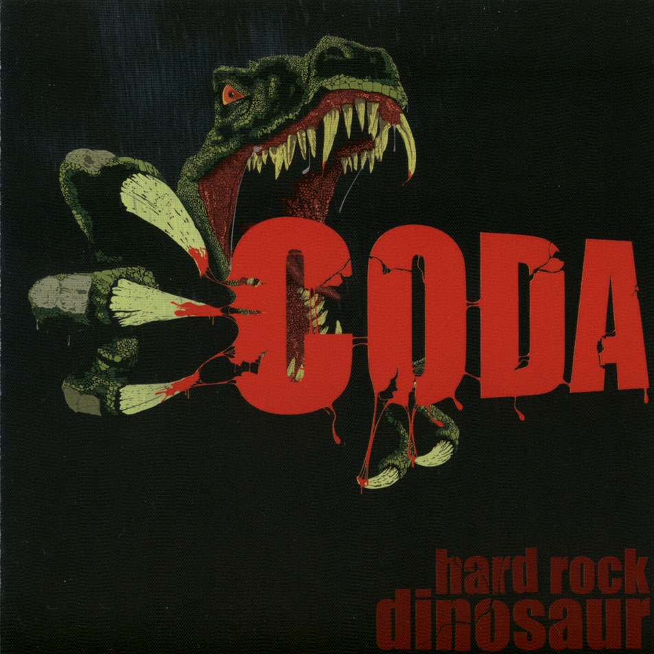 Cartula Frontal de Coda (Republica Checa) - Hard Rock Dinosaur