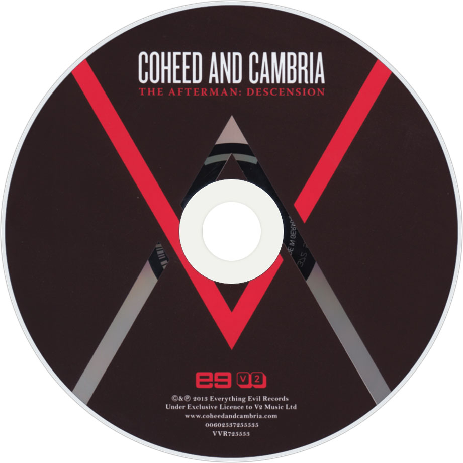 Cartula Cd de Coheed & Cambria - The Afterman: Descension