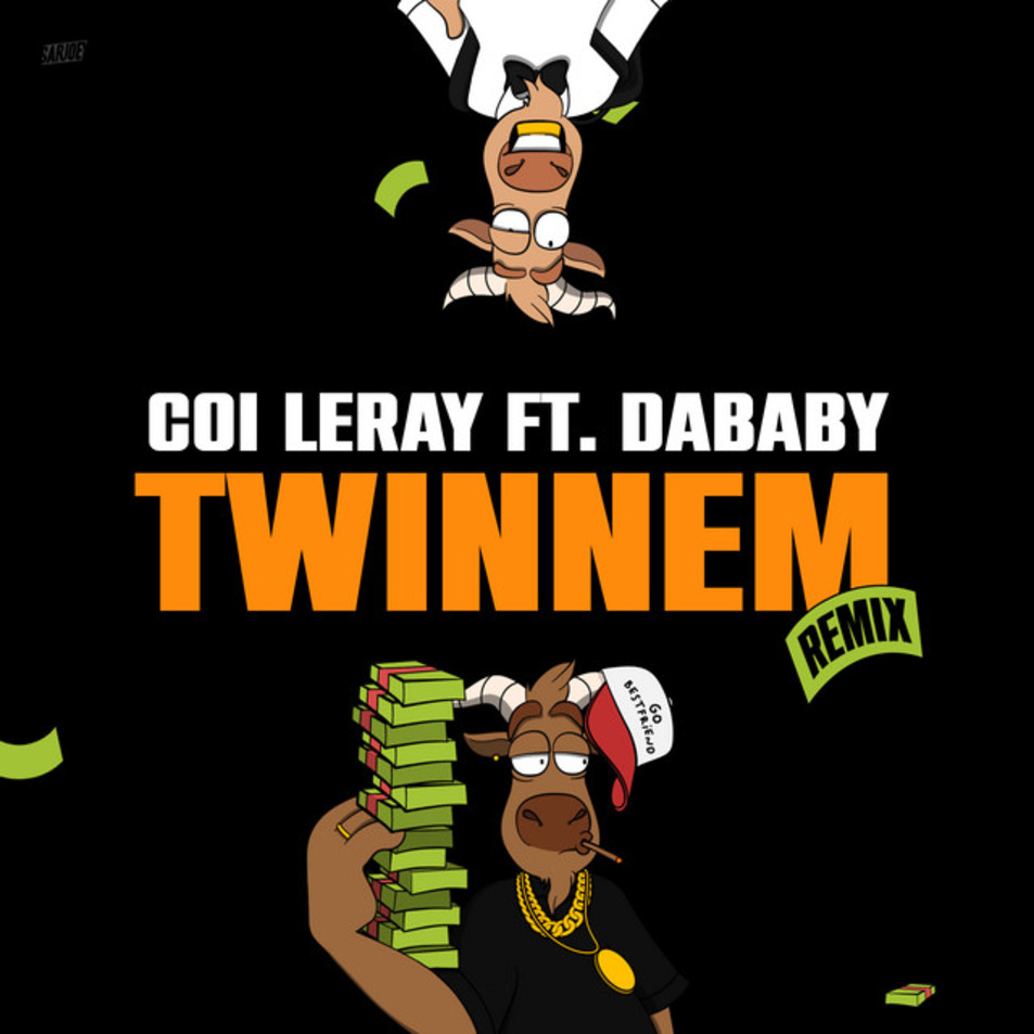 Car tula Frontal de Coi Leray Twinnem (Remix) (Cd Single) Portada