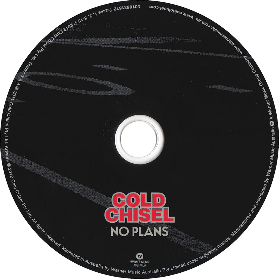 Cartula Cd de Cold Chisel - No Plans