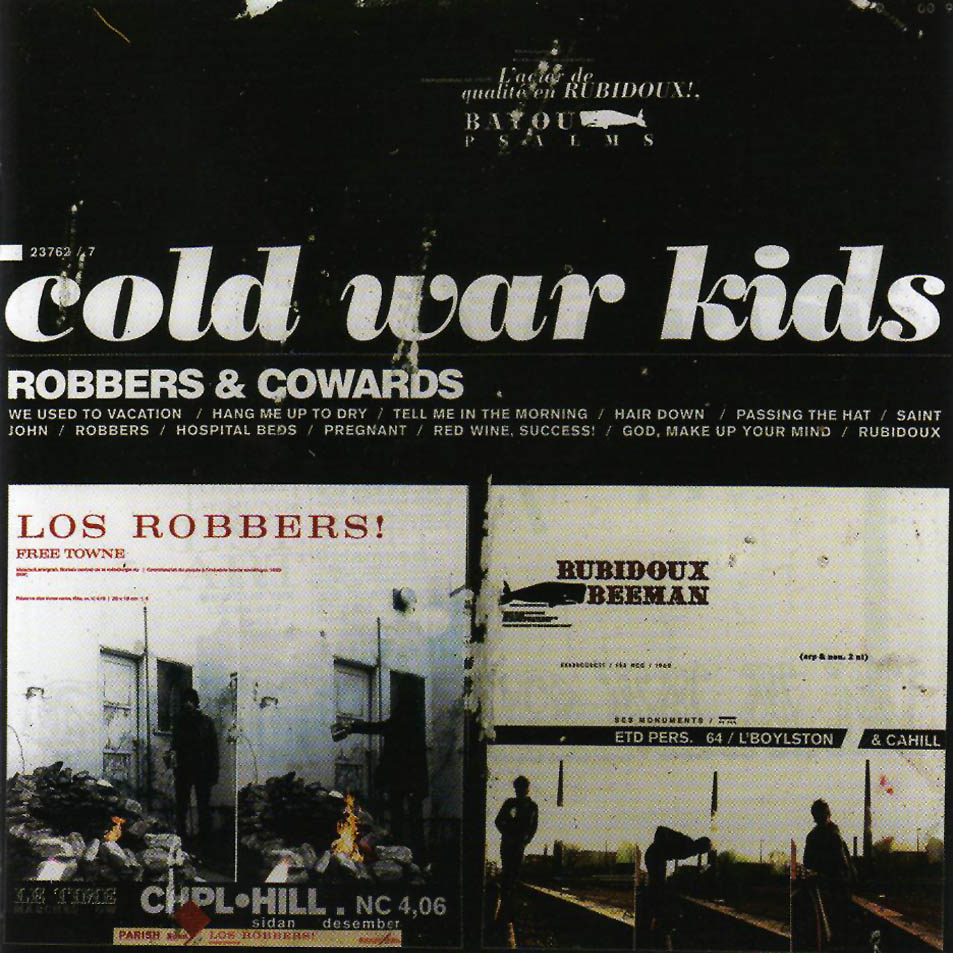 Cartula Frontal de Cold War Kids - Robbers & Cowards