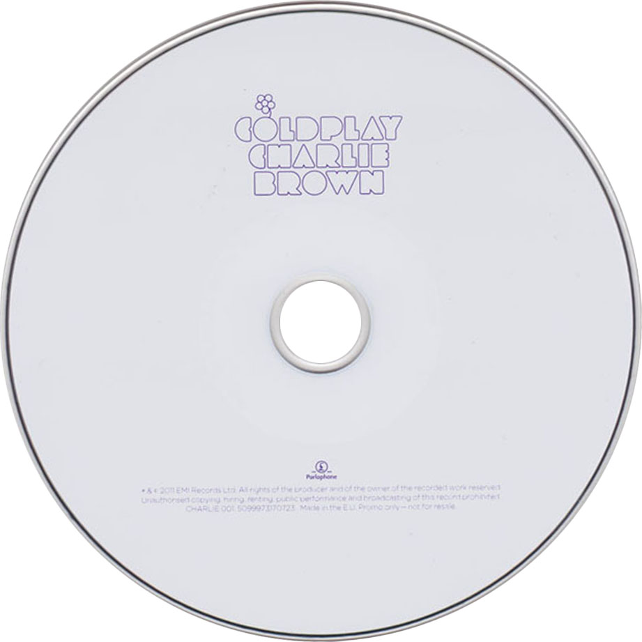 Cartula Cd de Coldplay - Charlie Brown (Cd Single)