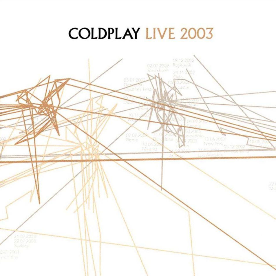 Cartula Frontal de Coldplay - Live 2003
