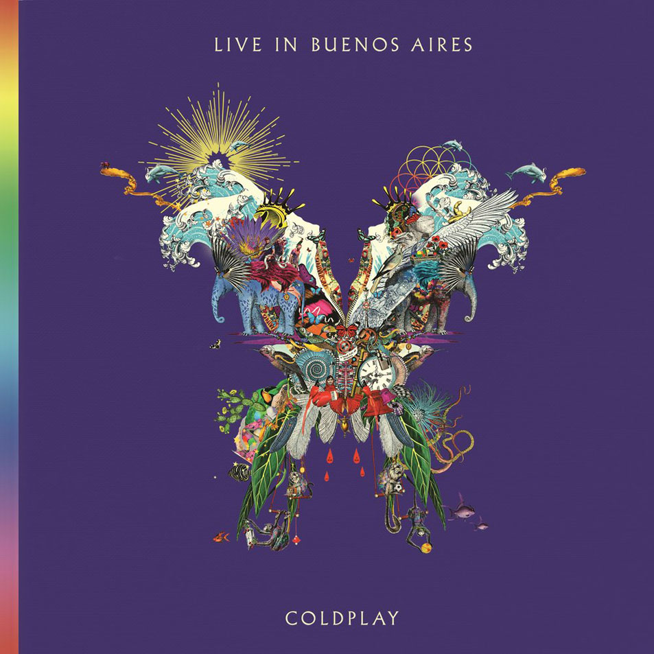 Cartula Frontal de Coldplay - Live In Buenos Aires