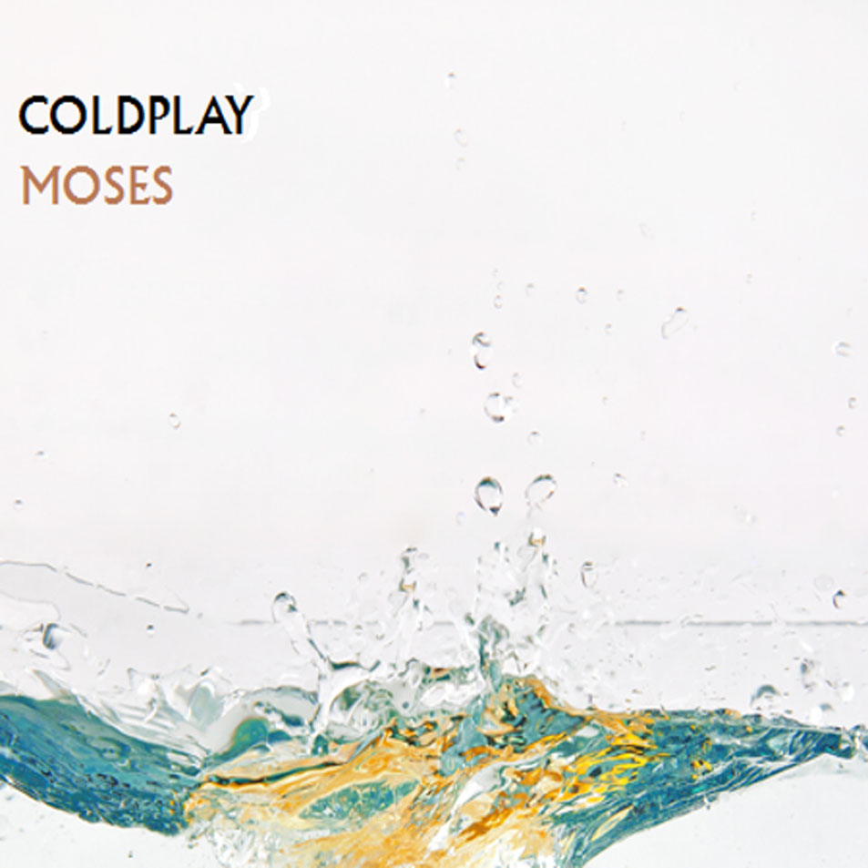 Cartula Frontal de Coldplay - Moses (Cd Single)