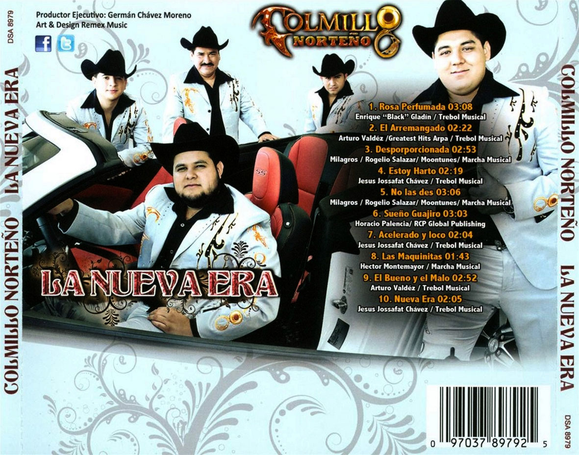Cartula Trasera de Colmillo Norteo - La Nueva Era