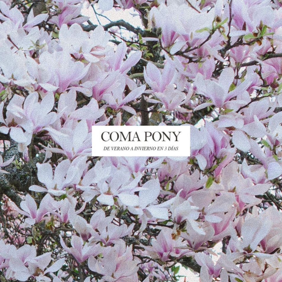 Cartula Frontal de Coma Pony - De Verano A Invierno En 3 Dias (Cd Single)