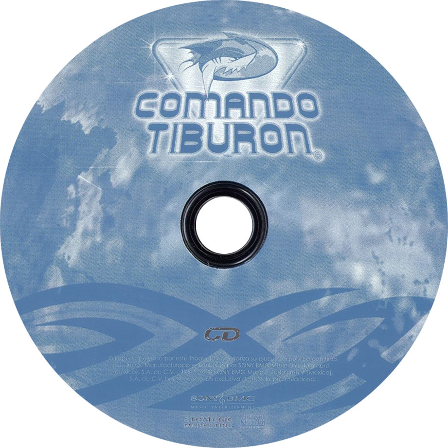 Cartula Cd de Comando Tiburon - Comando Tiburon