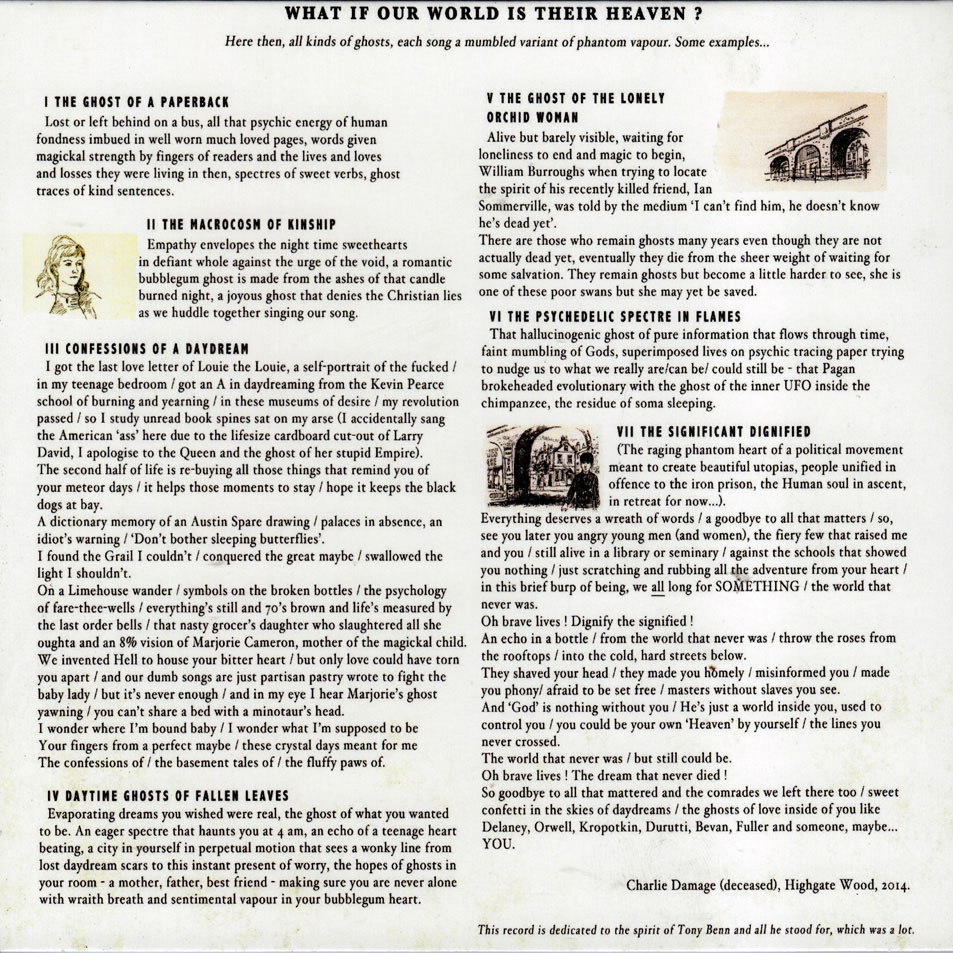 Cartula Interior Frontal de Comet Gain - Paperback Ghosts