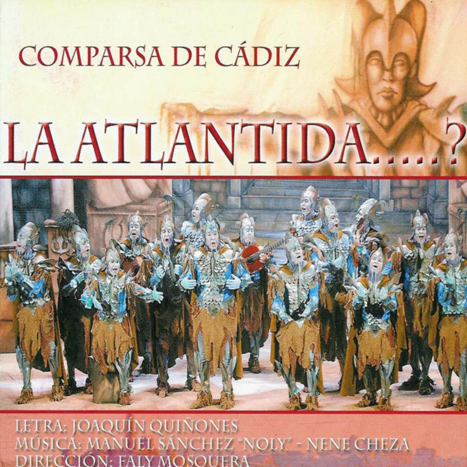 Cartula Frontal de Comparsa De Cadiz - La Atlantida